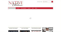 Desktop Screenshot of nativeoklahoma.us